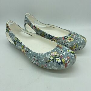 Women's Crocs & Vera Bradley Limited Edition Kadee Floral Flat Shoes Sz W 9
